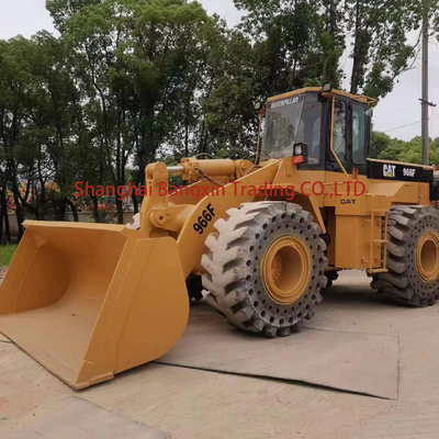 사용 된 CAT 966F 바퀴 로더 작업 시간 0~2000시간 20~21000kg