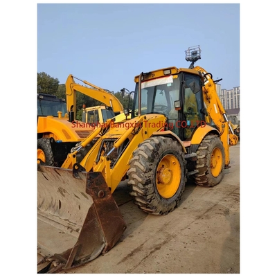4톤 가동 무게 사용 된 JCB 4CX 배크호 로더 발굴 로더 중고 기계