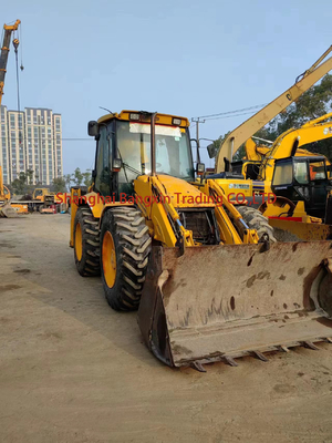 4톤 가동 무게 사용 된 JCB 4CX 배크호 로더 발굴 로더 중고 기계