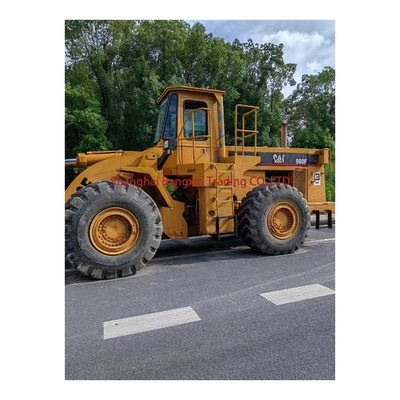 사용 된 CAT980F 휠 로더 강력 한 힘과 수압 안정성 좋은 상태