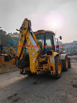 4톤 가동 무게 사용 된 JCB 4CX 배크호 로더 발굴 로더 중고 기계