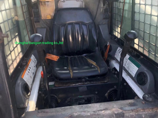 44.7 KW 중고용 미니 슬라이드 로더 BOBCAT S185 미니 스키드 스티어