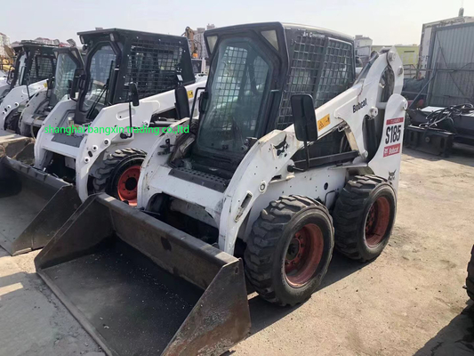 44.7 KW 중고용 미니 슬라이드 로더 BOBCAT S185 미니 스키드 스티어