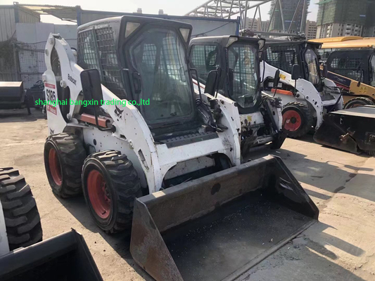 44.7 KW 중고용 미니 슬라이드 로더 BOBCAT S185 미니 스키드 스티어