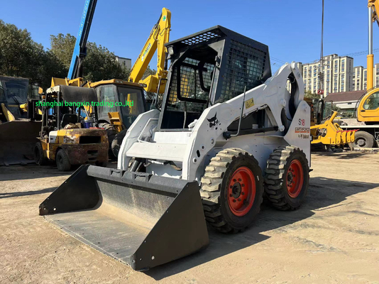 큐보타 엔진이 있는 Bobcat S18 스키드 스티어 로더 저렴하고 내구성
