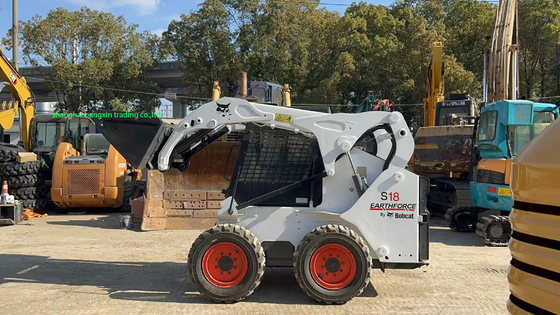 큐보타 엔진이 있는 Bobcat S18 스키드 스티어 로더 저렴하고 내구성