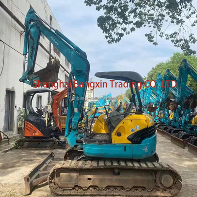 사용 된 5톤 가량의 KUBOTA KX155 미니 발굴기