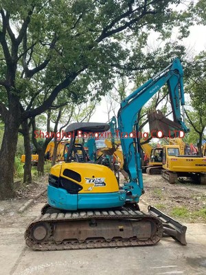 사용 된 5톤 가량의 KUBOTA KX155 미니 발굴기