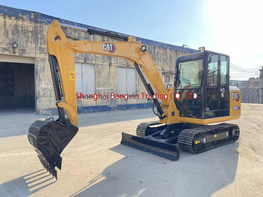작은 기계 사용 미니 발굴기 CAT 306E2 모든 기능 정상 원래 수압 밸브