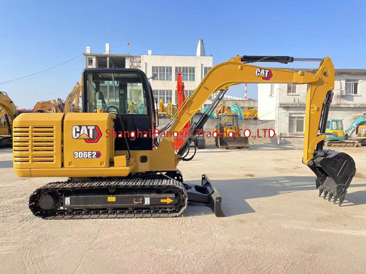 작은 기계 사용 미니 발굴기 CAT 306E2 모든 기능 정상 원래 수압 밸브