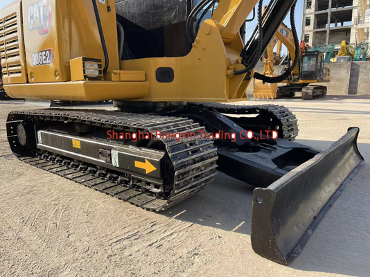 작은 기계 사용 미니 발굴기 CAT 306E2 모든 기능 정상 원래 수압 밸브