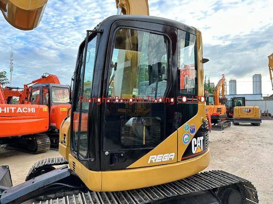 사용 된 CAT 308C 발굴기 0.3m3 버킷 용량 우수한 상태
