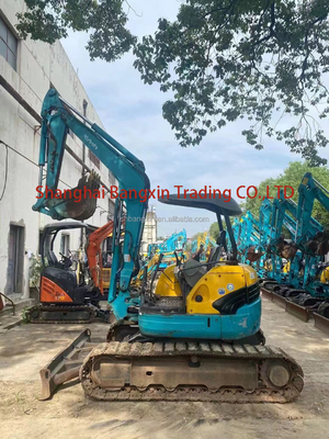 KUBOTA KX155 미니 발굴기 5 톤 원본 수압 밸브와 함께 중고 사용