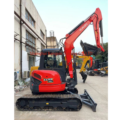 중고용 KUBOTA KX155-3z 5톤 소형 발굴기 사용 된 미니 발굴기