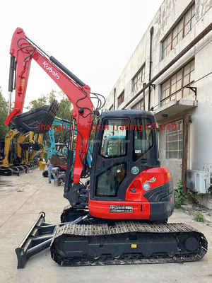 중고용 KUBOTA KX155-3z 5톤 소형 발굴기 사용 된 미니 발굴기