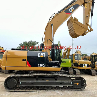 20톤 CAT 320D2L 미니 발굴기 EPA/CE 인증과 우수한 성능