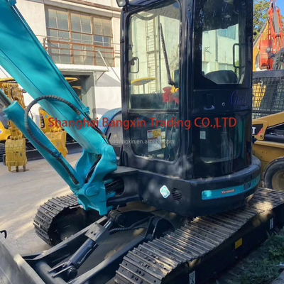 700 작업 시간 미니 발굴기 사용 Kobelco SK55 강한 힘과 수압 안정성