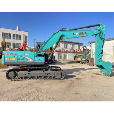 20톤 사용 된 발굴기 kobelco sk200-6e 7 일 배송 시간 및 모든 정상적인 기능