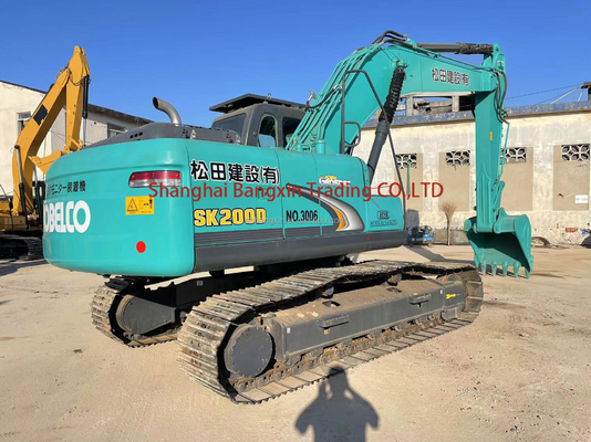 20톤 사용 된 발굴기 kobelco sk200-6e 7 일 배송 시간 및 모든 정상적인 기능