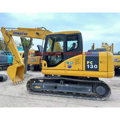 작동 무게 13TON 12TON 13TON 사용 된 기계 발굴기 코마쓰 pc130-7 PC120 PC130