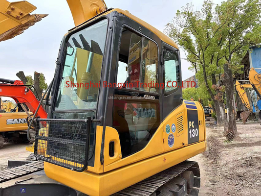 작동 무게 13TON 12TON 13TON 사용 된 기계 발굴기 코마쓰 pc130-7 PC120 PC130