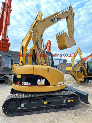 원본 수압 펌프와 함께 8톤 CAT 308C 미니 발굴기 EPA/CE 인증 및 준비
