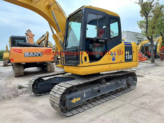 작동 무게 13TON 12TON 13TON 사용 된 기계 발굴기 코마쓰 pc130-7 PC120 PC130