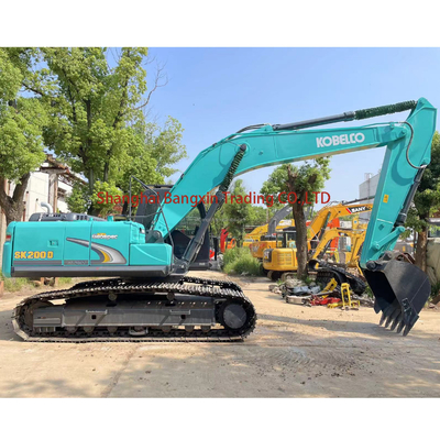 사용 된 Kobelco SK200-8 발굴기 EPA/CE 인증 및 1m3 버킷 용량