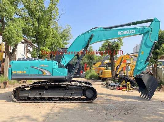 사용 된 Kobelco SK200-8 발굴기 EPA/CE 인증 및 1m3 버킷 용량