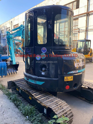 모든 기능 정상 99% 고 경쟁을 위해 Kobelco SK55 미니 발굴기