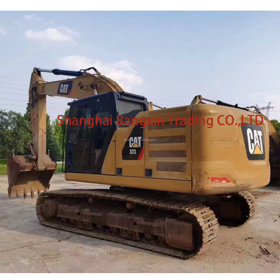 20톤 CAT 323 미니 발굴기 사용 기계 1.2m3 버킷 용량 및 좋은 상태