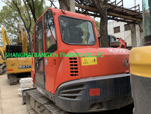 8 톤 KUBOTA KX185 미니 발굴기 EPA/CE 인증 사용 된 일본 기계
