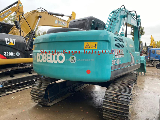 사용 된 Kobelco SK140 크롤러 발굴기 14 톤 가동 무게 좋은 상태