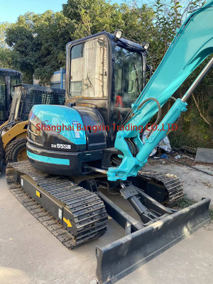 39k EPA/CE 인증 사용 된 발굴기 Kobelco SK55SR 우수한 작업 성능
