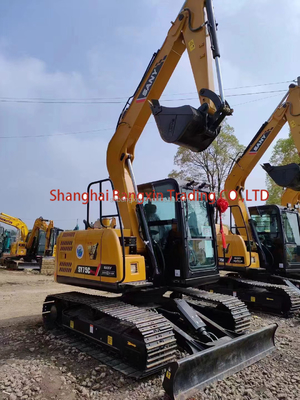 SANY SY75C 미니 발굴기 7500 KG 기계 무게 및 컴팩트 디자인