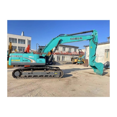 사용 된 Kobelco SK200 발굴기 7 일 이내에 배달 시간 좋은 상태