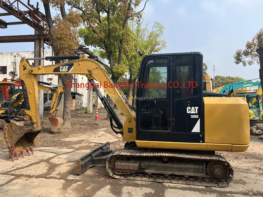 오리지널 하이드로릭 밸브 사용된 CAT 306E 미니 발굴기 2020 건설 현장