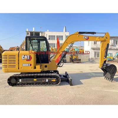 CAT 306E2 2021년에 제조된 소시간 및 거의 사용 상태의 미니 발굴기