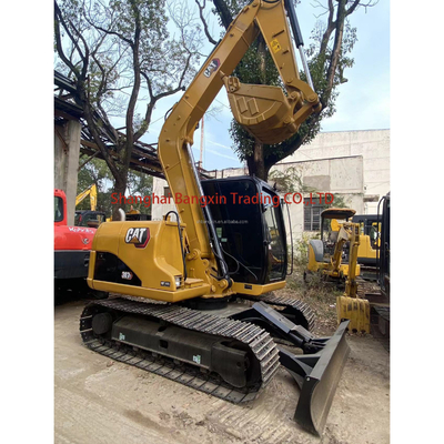 사용 된 미니 발굴기 CAT 307D 원본 수압 펌프와 함께 중고 발굴기 기계