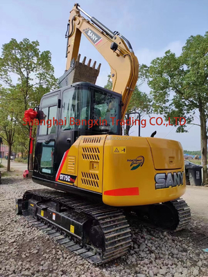 오리지널 수압 실린더 Sany SY75C 사용 된 미니 발굴기 55kw