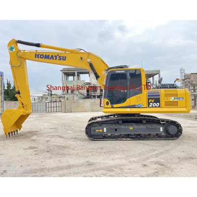 21TON 사용 된 코마쓰 PC210LC-8 1m3 용량의 중고용 크롤러 발굴기