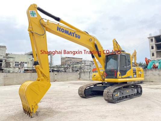21TON 사용 된 코마쓰 PC210LC-8 1m3 용량의 중고용 크롤러 발굴기