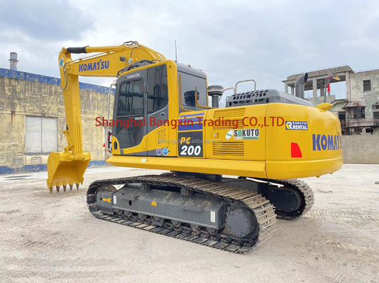 21TON 사용 된 코마쓰 PC210LC-8 1m3 용량의 중고용 크롤러 발굴기
