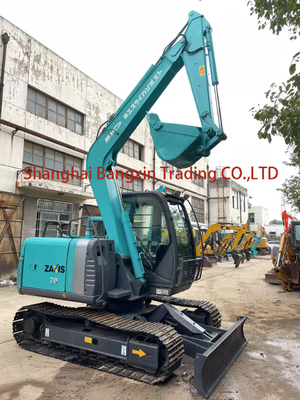 무료 배송 히타치 ZX70-3 크롤러 발굴기 좋은 상태 7000KG 기계 무게