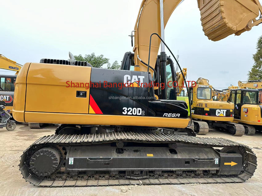 낮은 시간 CAT 320D2L 일본에서 사용 된 발굴기 글로벌 제한판 90% 상태