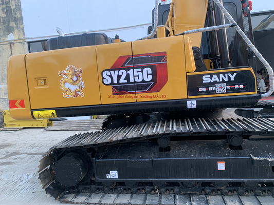 강력한 힘 Sany SY215 크롤러 발굴기