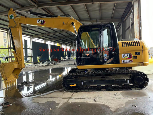 일본의 미니 발굴기 Cat312d2 작업시간이 낮고 기계 무게가 12000 KG