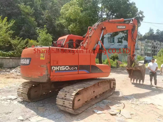 최고- Doosan DH150LC-7 강력한 힘과 수압 안정성을 가진 중고 발굴기