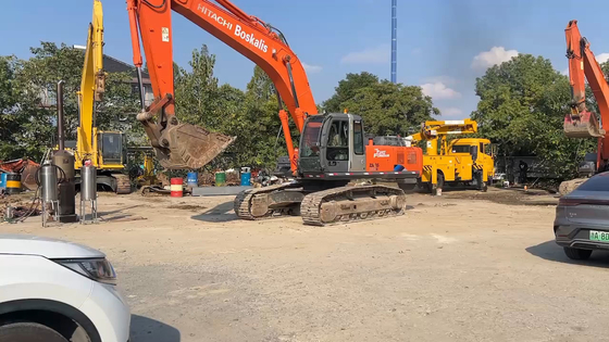 글로벌 중고용 히타치 ZX350-3G 발굴기 모든 기능 정상 1.3 버킷 용량