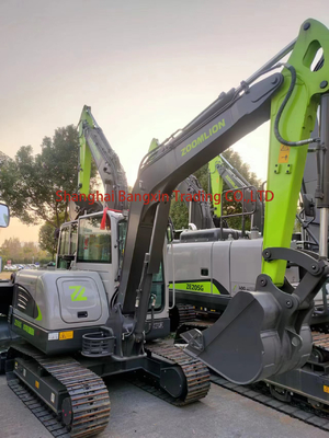 사용 된 Zoomlion ZE75GA Excavator 0.4 버킷 용량 및 7.5 톤 운영 무게